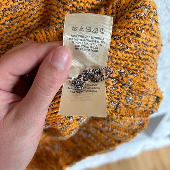 by Anthropologie Sleeveless Crochet Knit Sweater Mockneck Tank Top - Picture 14 of 14